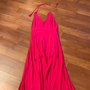Hot Pink Formal Gown